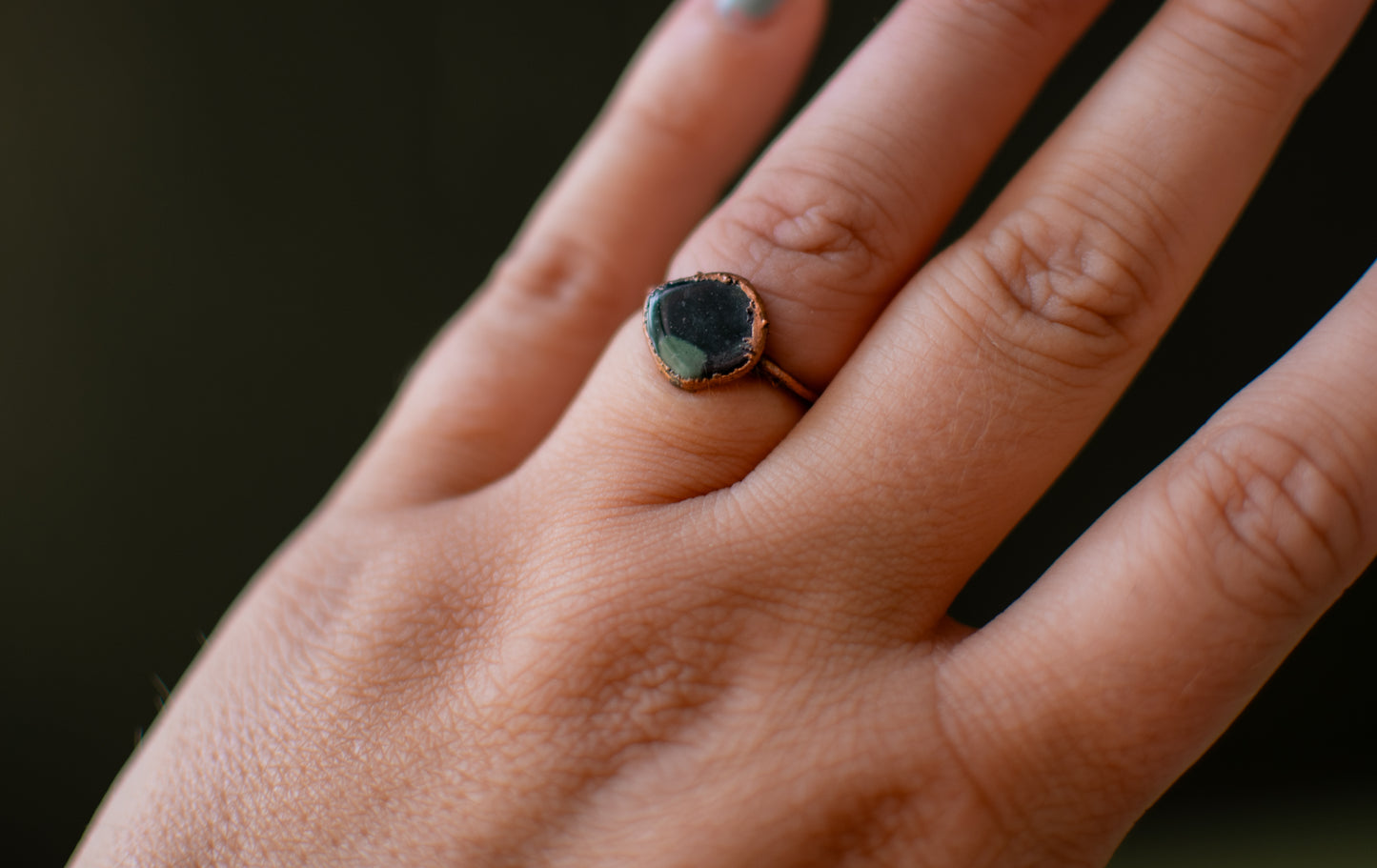 Kambaba Jasper Ring – Size 6