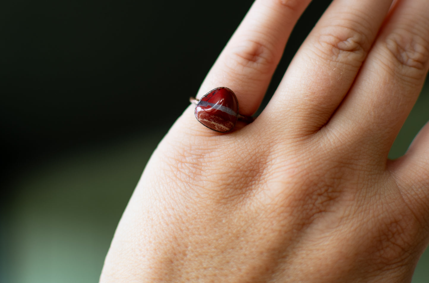 Brecciated Jasper Ring – Size 5.25