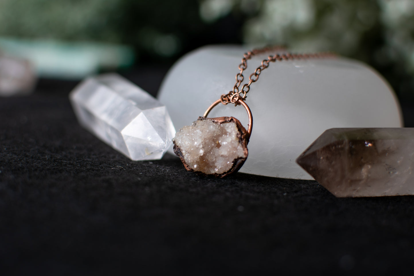 Quartz Cluster Pendant