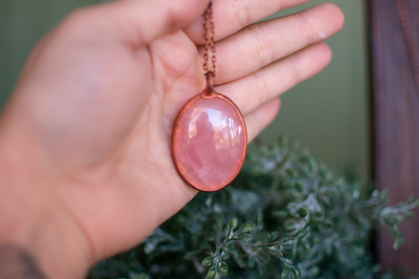 Rose Quartz Pendant