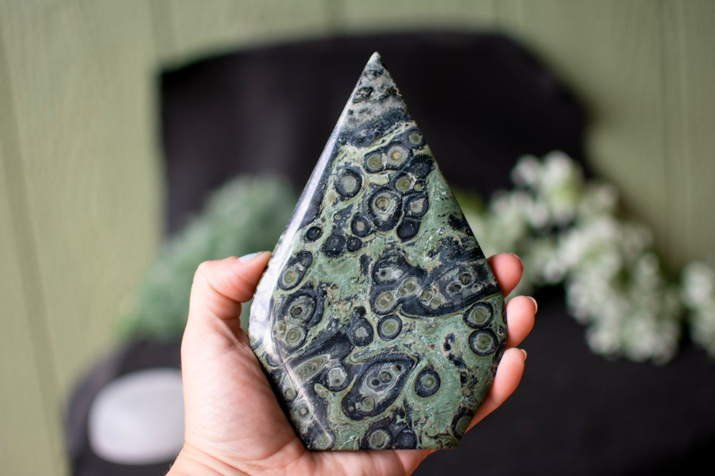 Kambaba Jasper Tear Drop