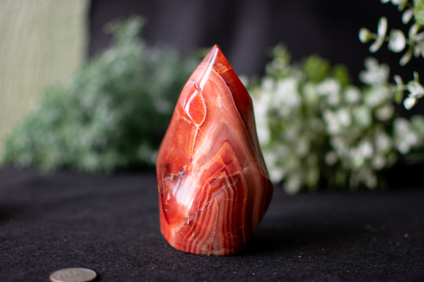 Large Carnelian Flame