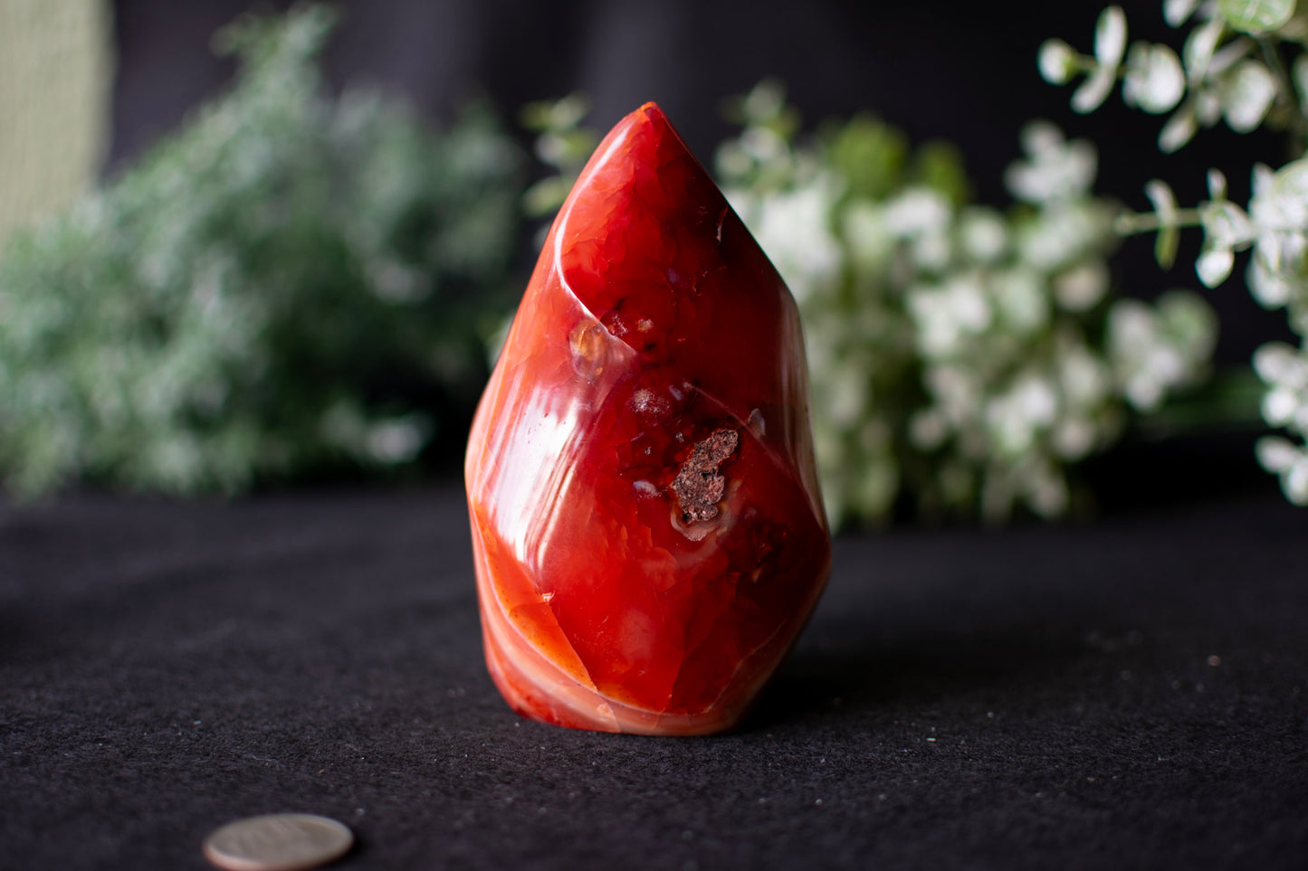Large Carnelian Flame