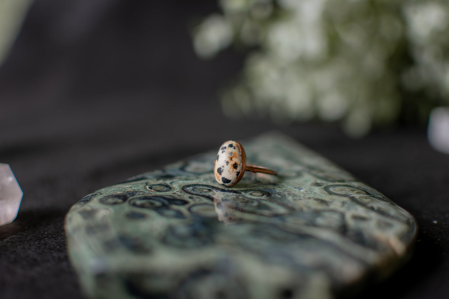 Dalmatian Jasper Size 8