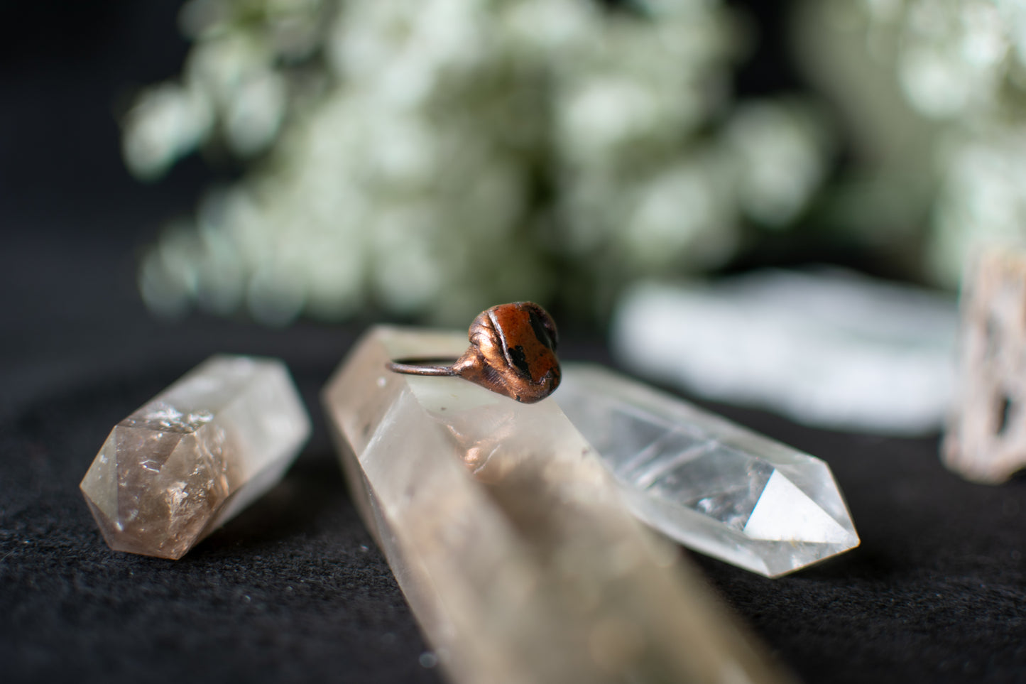 Mahogany Jasper Ring – Size 5.5