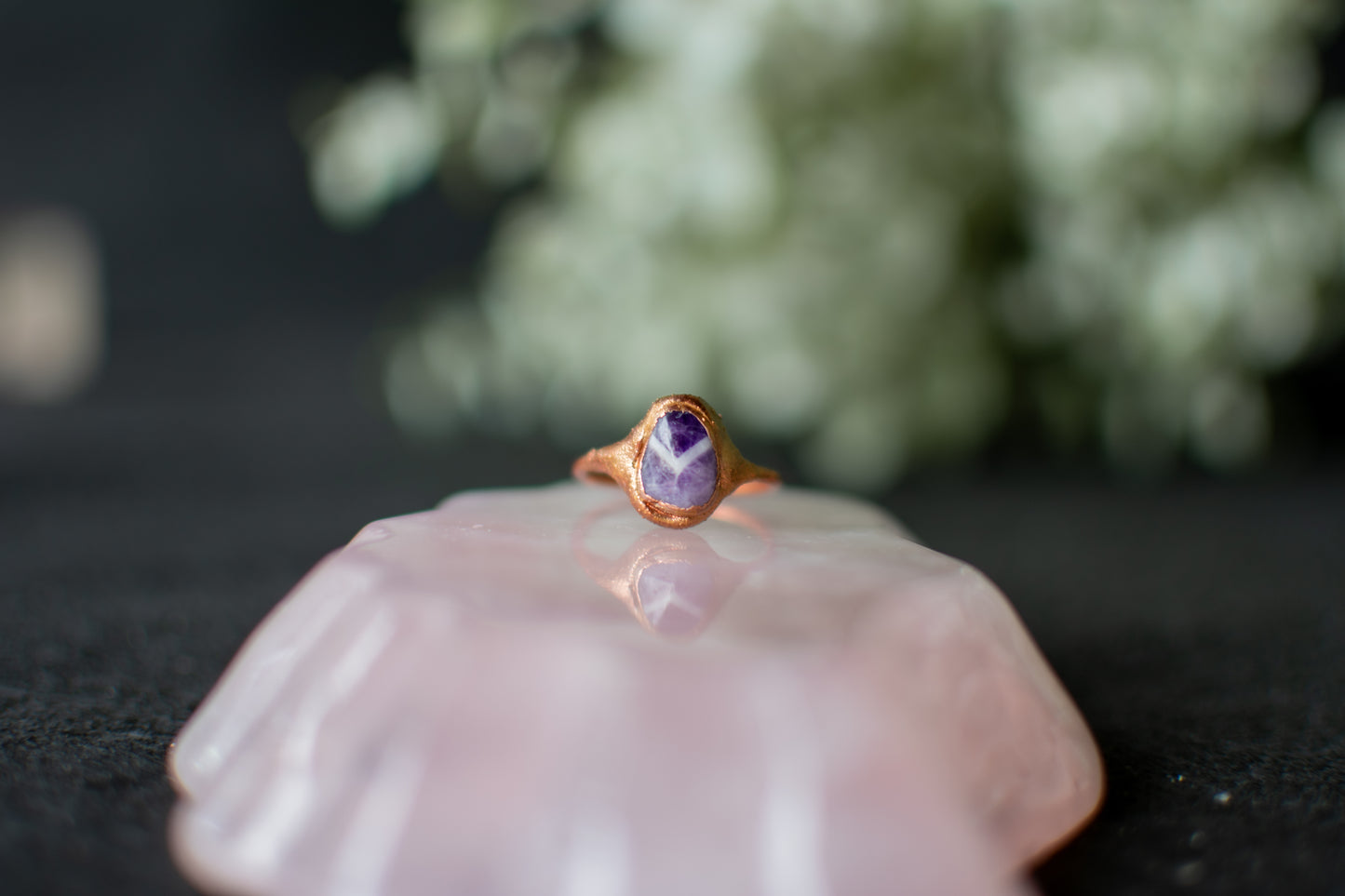 Amethyst Ring- Size 7.5