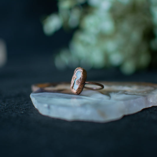 Aquamarine Ring- size 8