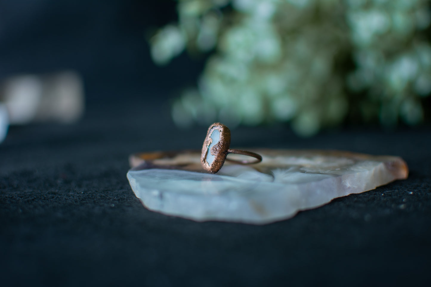 Aquamarine Ring- size 8