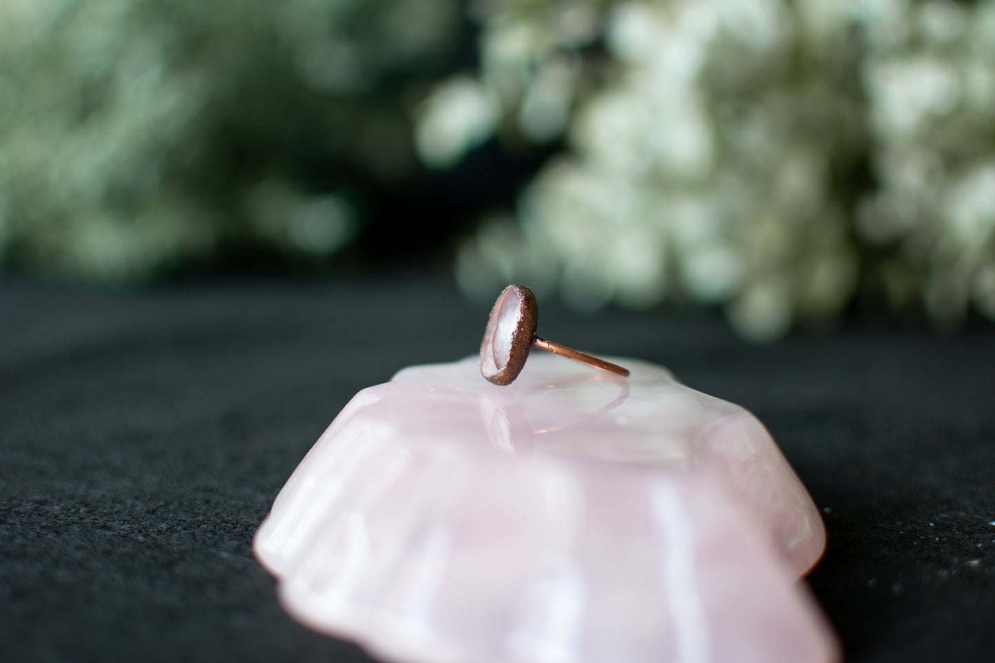 Fire Quartz Ring-size 8.5