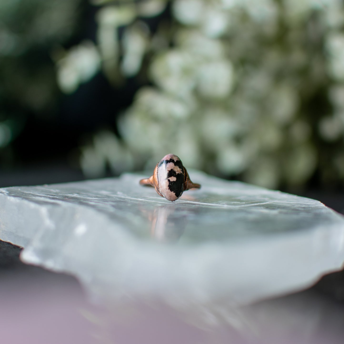 Rhodonite Ring- Size 6