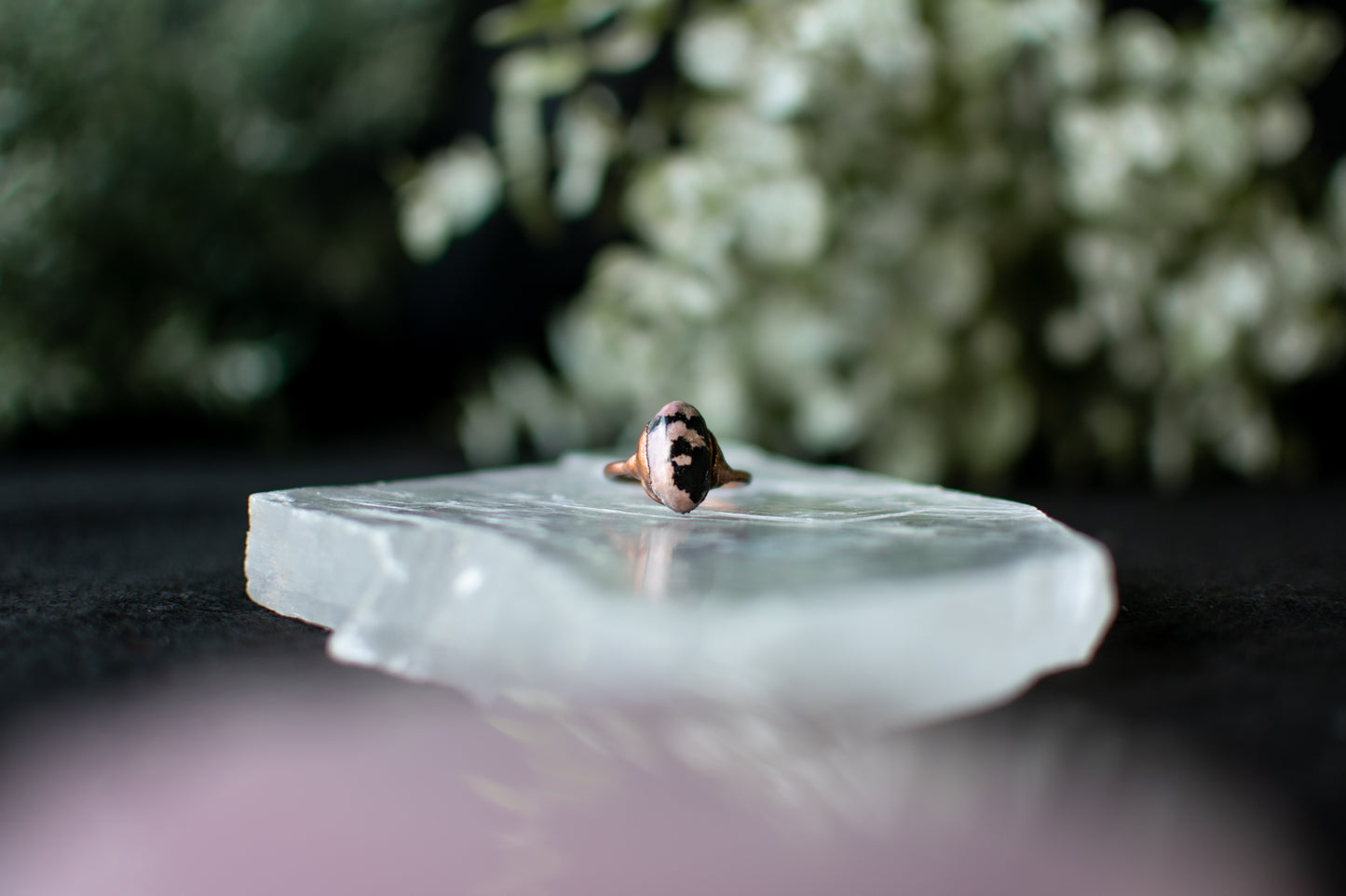Rhodonite Ring- Size 6