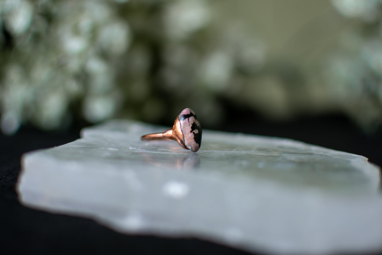 Rhodonite Ring- Size 6
