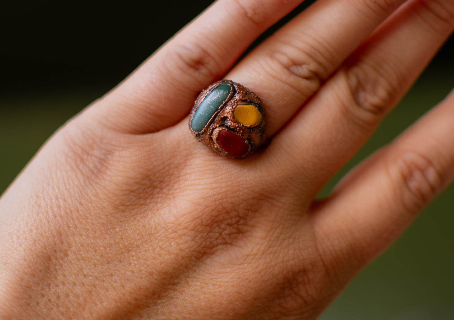 Jasper Ring-size 6.5