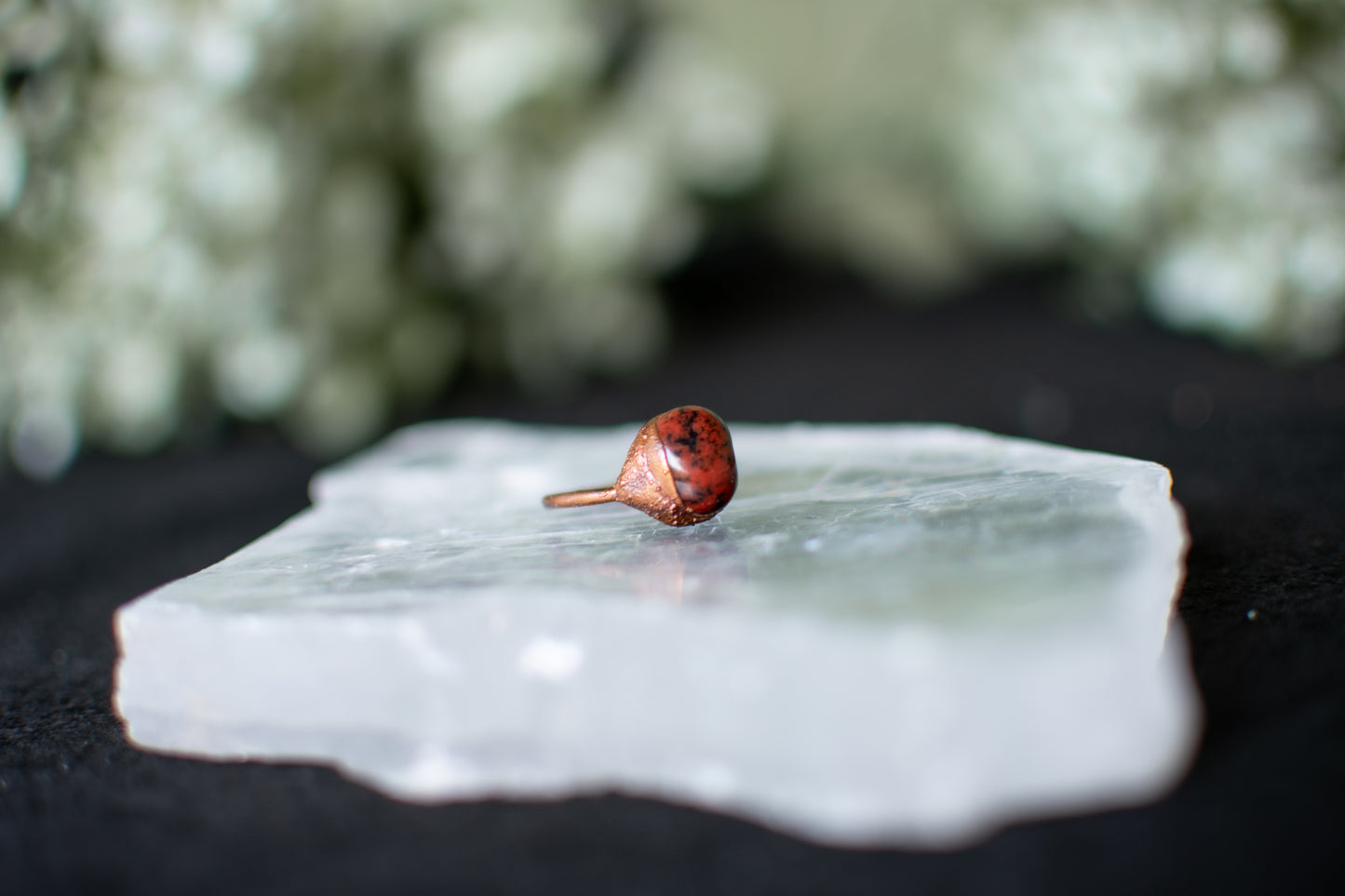 Mahogany Jasper Ring-size 5