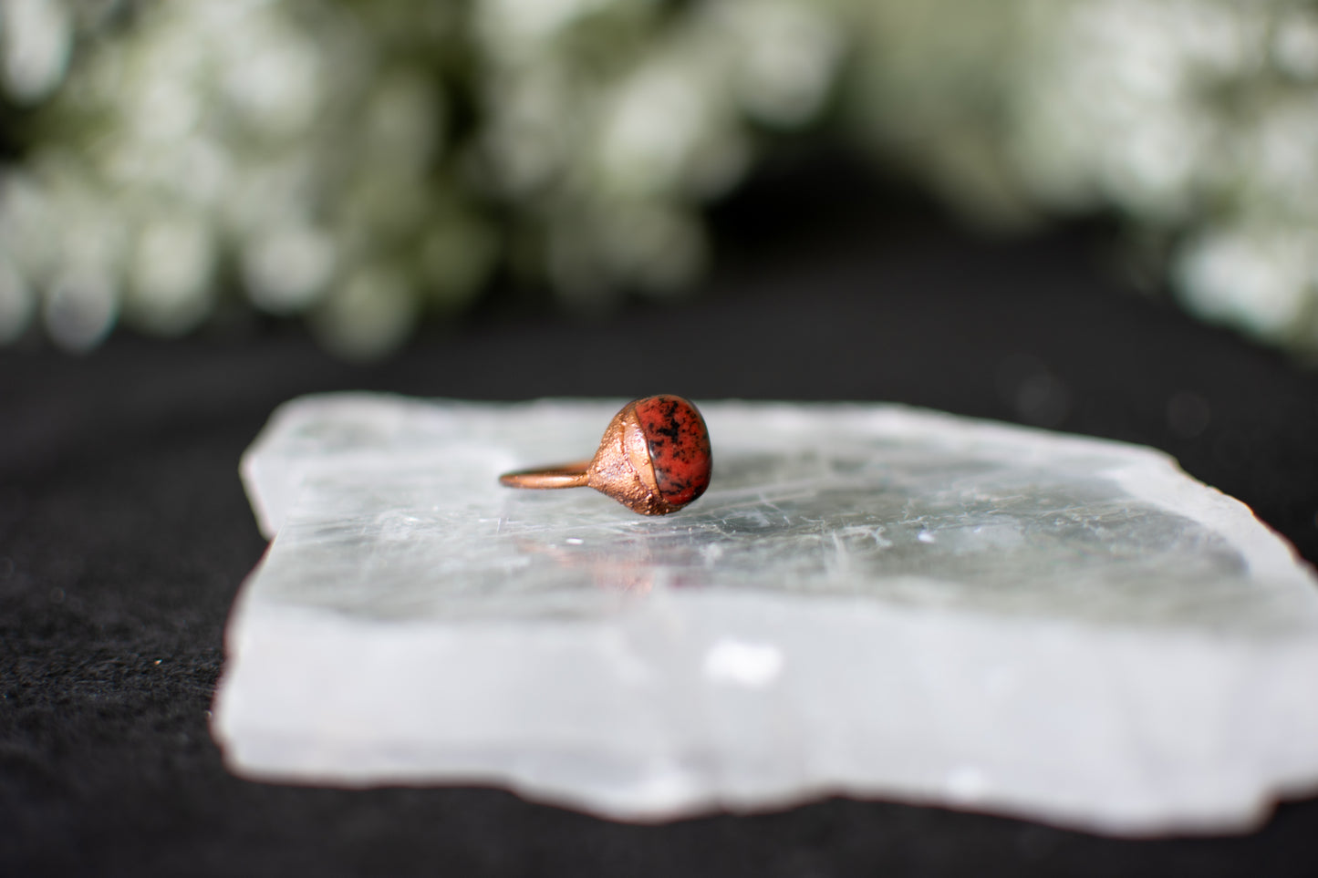 Mahogany Jasper Ring-size 5