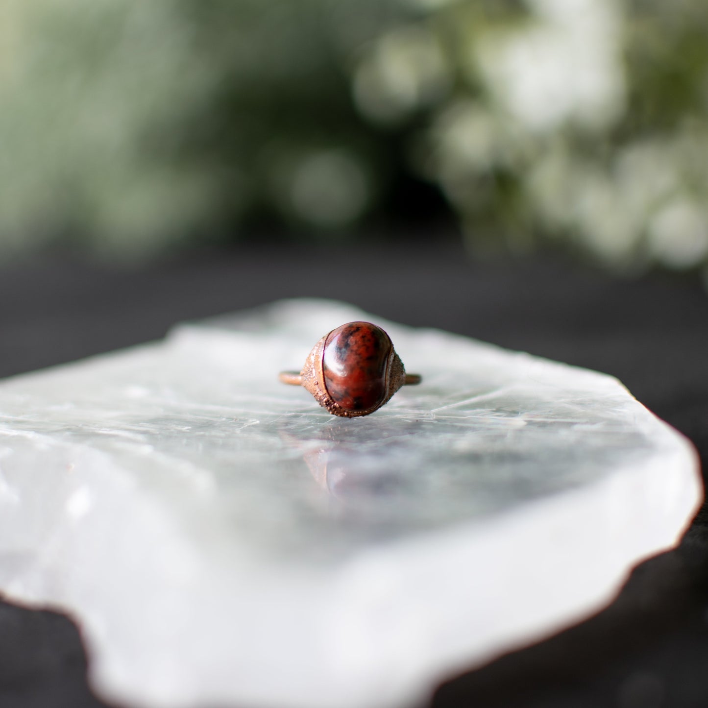 Mahogany Jasper Ring-size 5