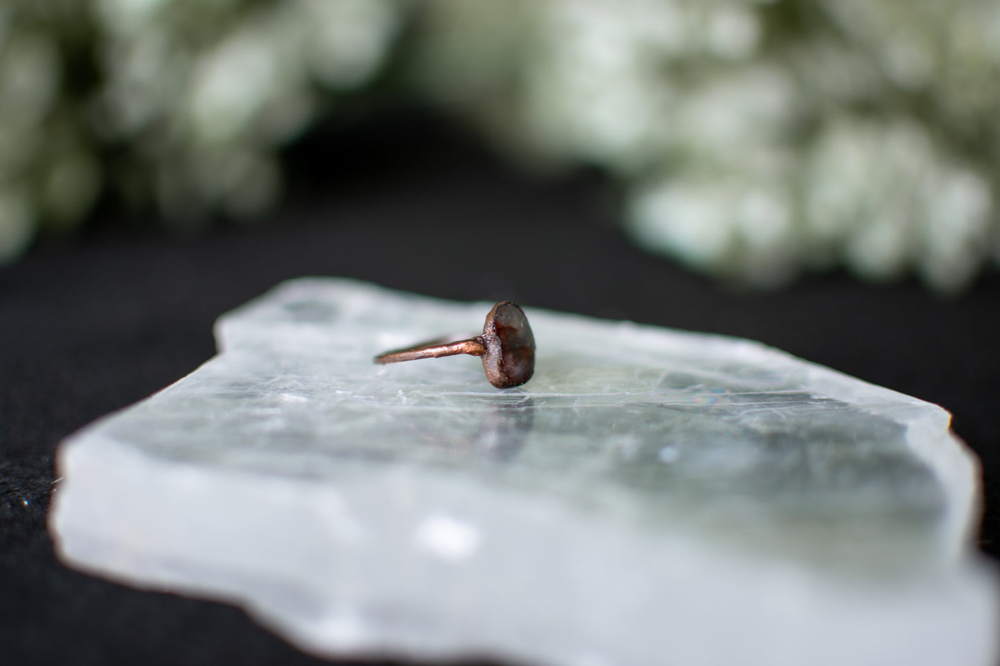 Fire Quartz Ring- Size 7