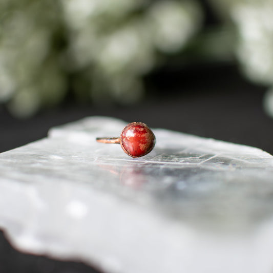 Jasper Ring- size 6.5