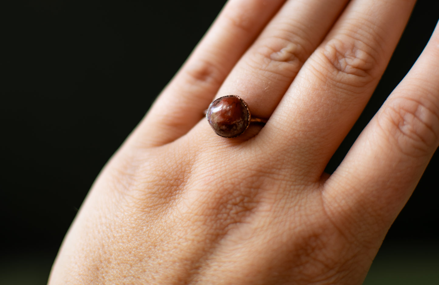 Jasper Ring- size 6.5