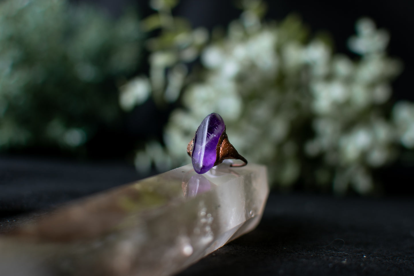 Amethyst Ring- size 8.25