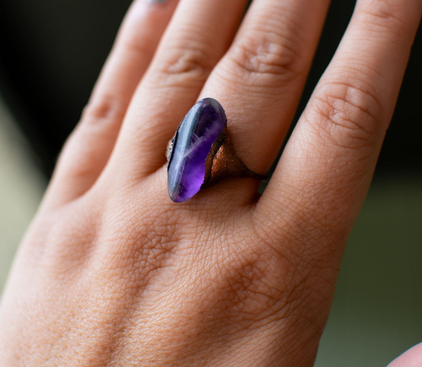 Amethyst Ring- size 8.25