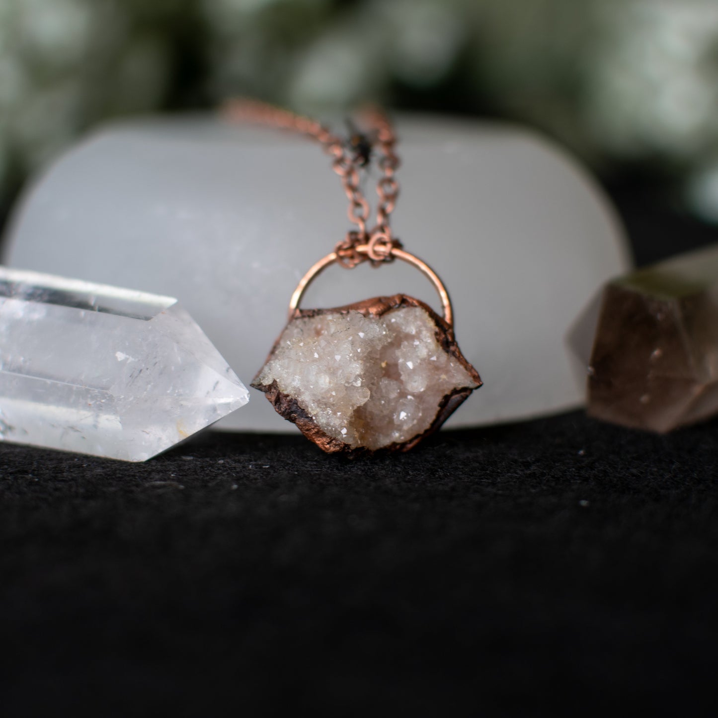 Quartz Cluster Pendant