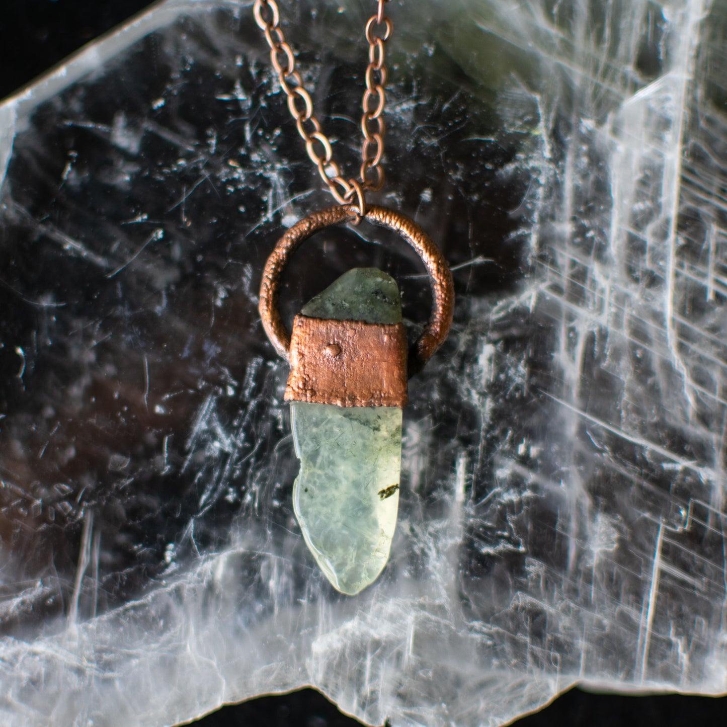 Prehnite Pendant
