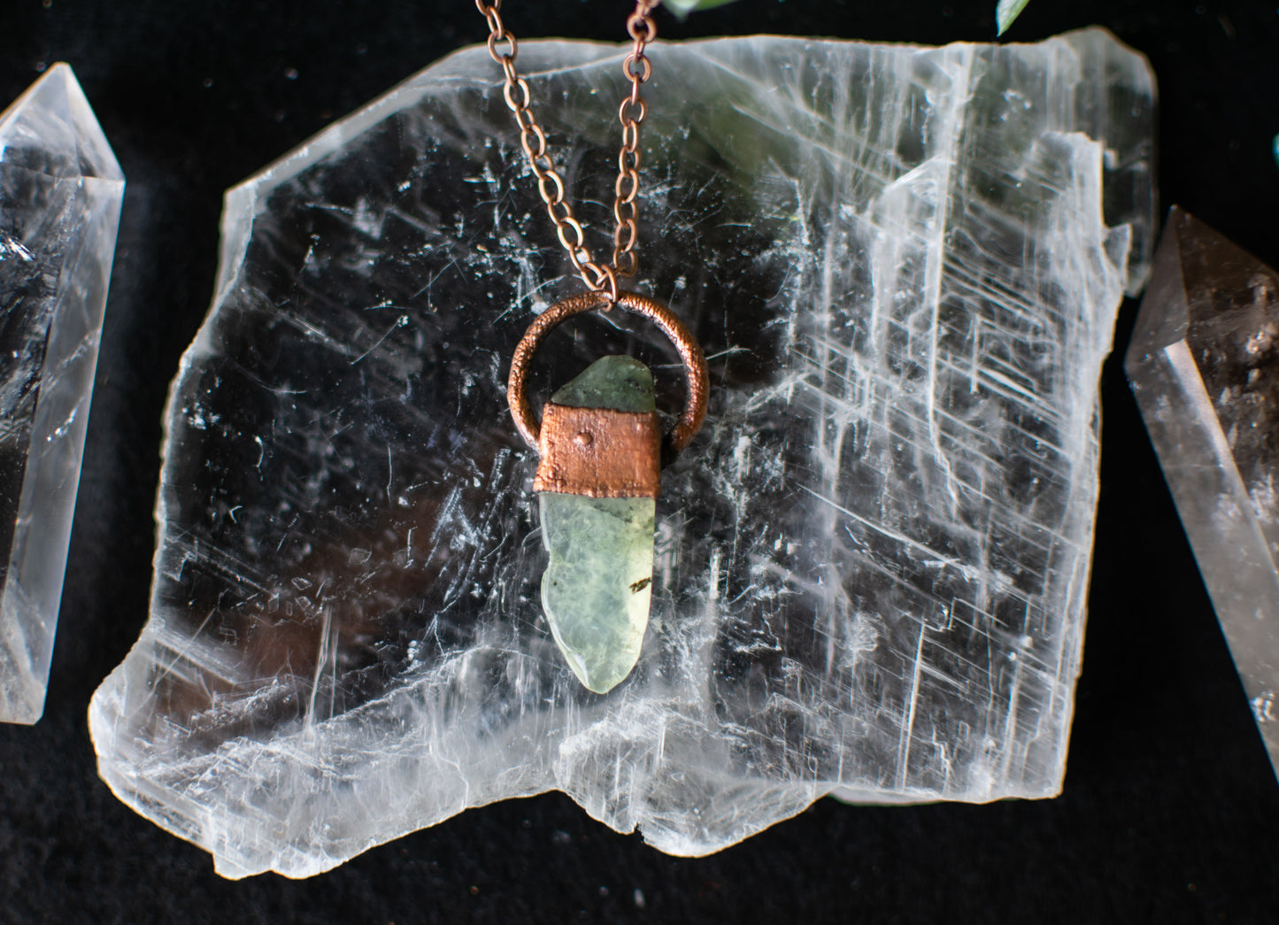 Prehnite Pendant