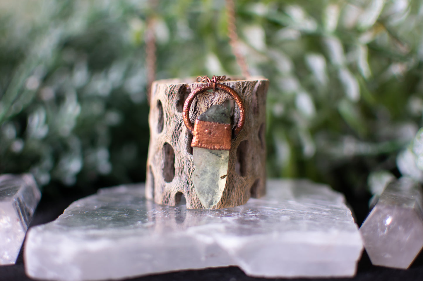 Prehnite Pendant