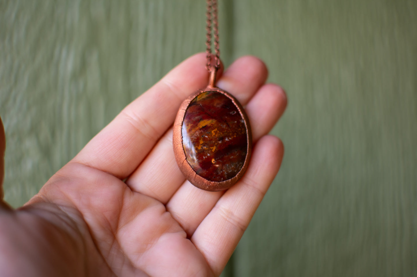 Sea Jasper Pendant
